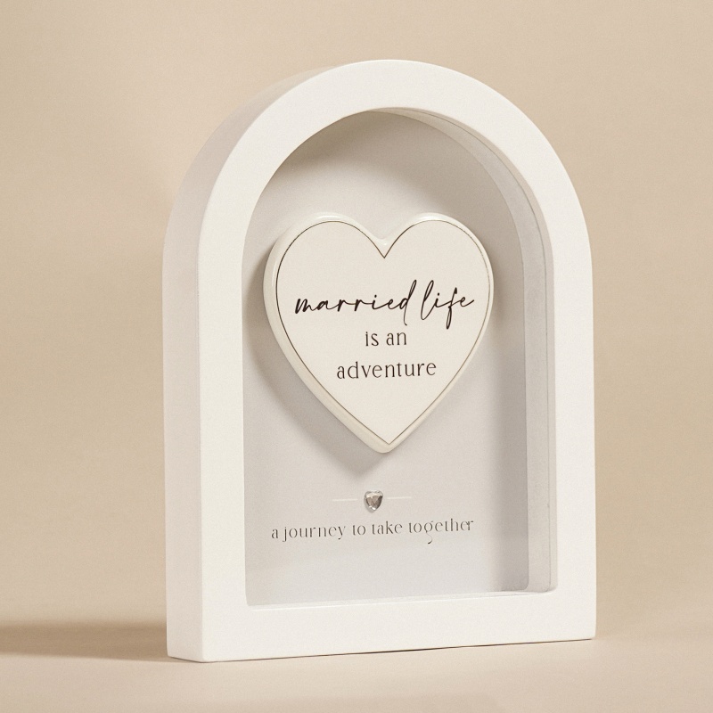 Amore Arch Plaque 18cm - Married