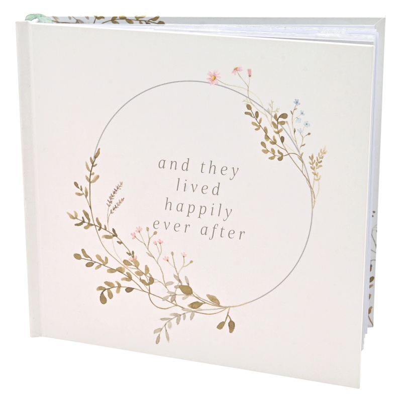 Love Story Wildflower Wedding Album
