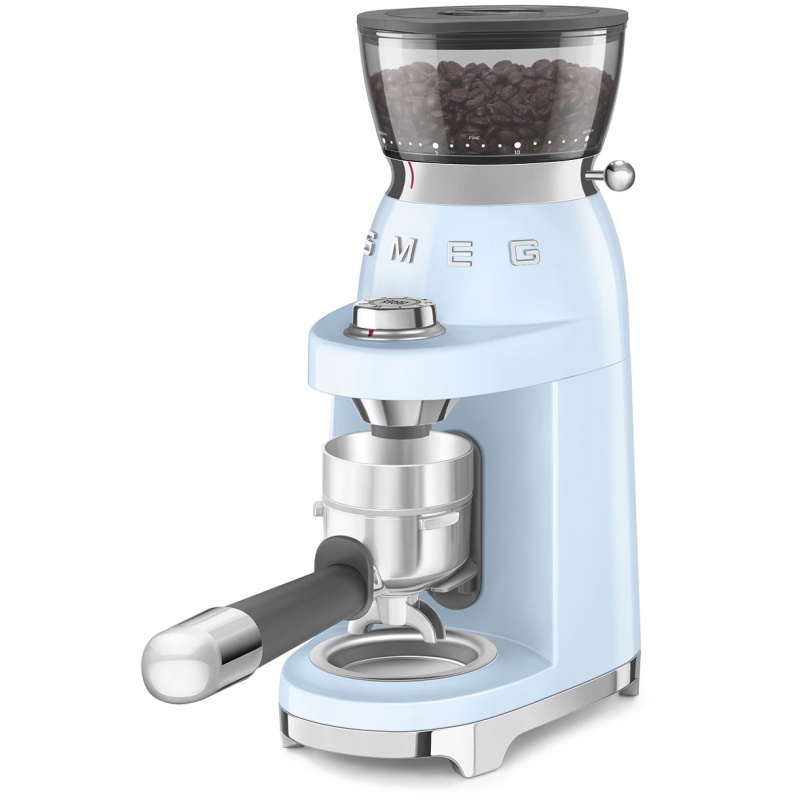 Smeg Blue Cgf03pbuk Coffee Grinder - Pastel