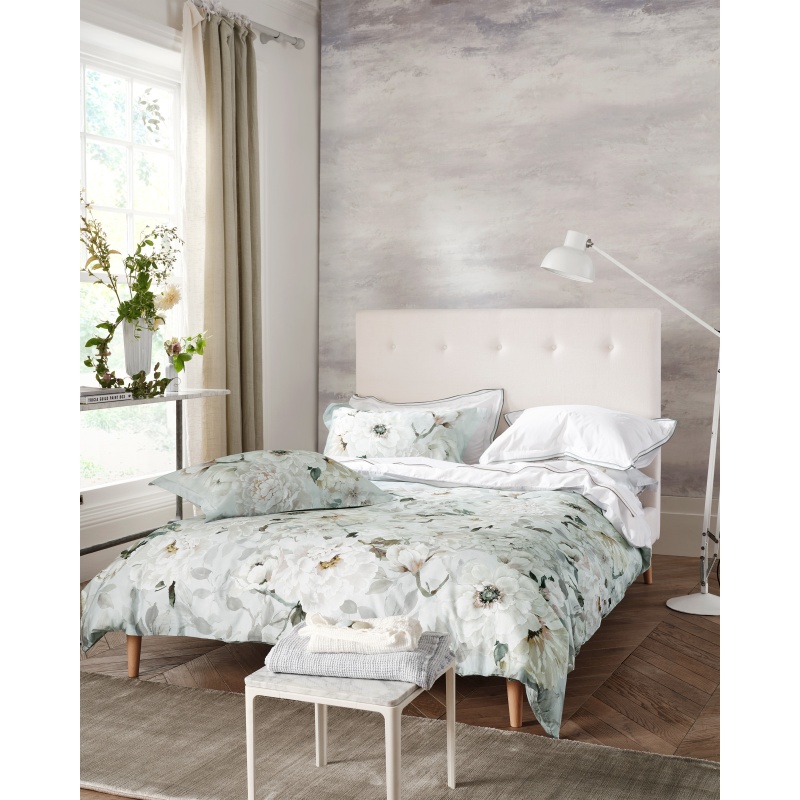 Designers Guild Fleur Blanche Duvet Set - Platinum