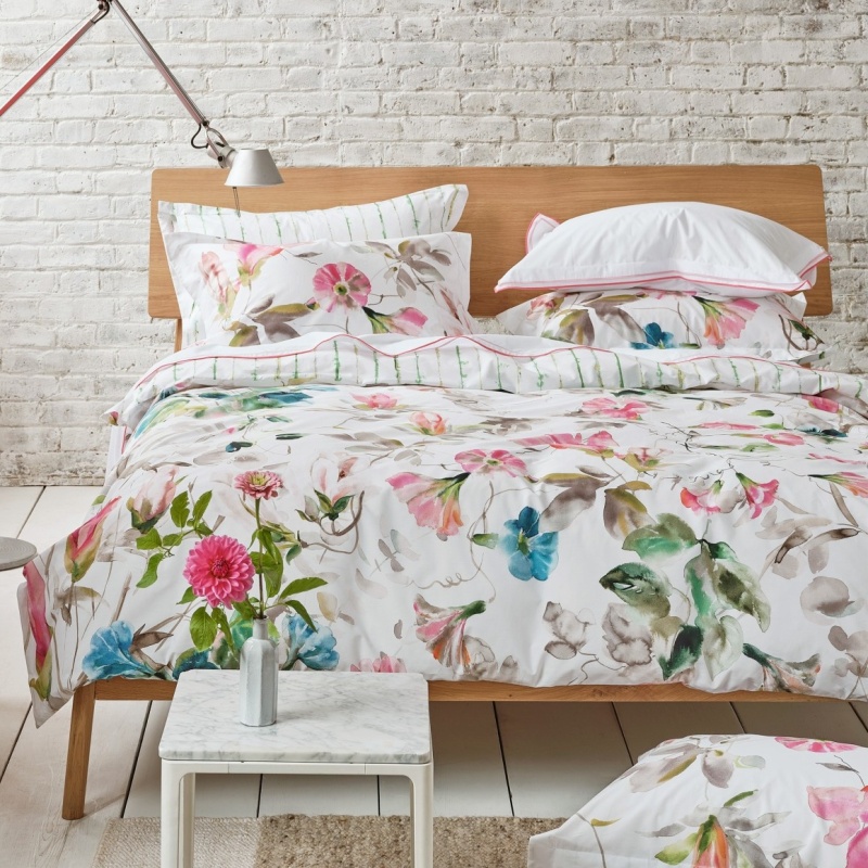Designers Guild Designers Guild Japanese Magnolia Duvet Set - Fuchsia