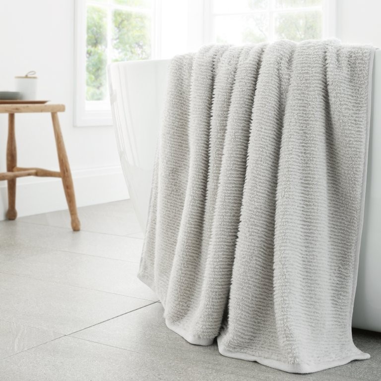 Bianca Silver Soft Zero Twist Spa Towel - Hand Towel