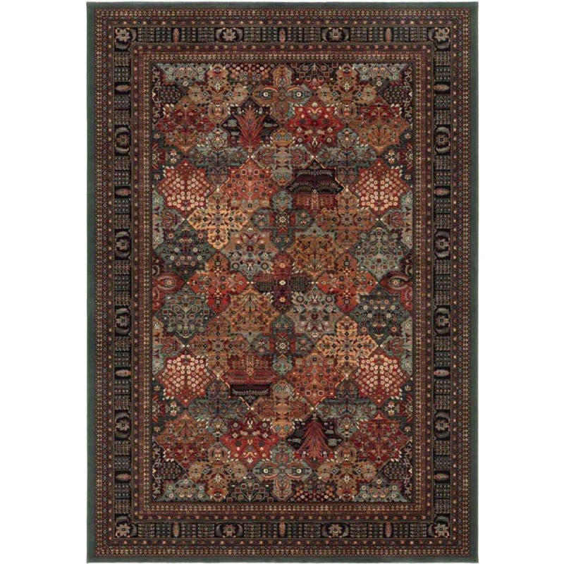 Mastercraft Mastercraft Kashqai 4309/400 Wool Royal Rug - Green