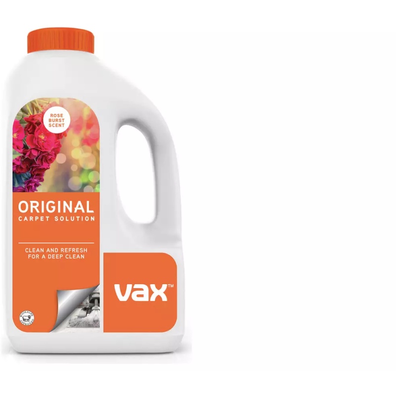 Vax 19142055 Original Carpet Cleaning Solution Rose Burst Scent - 1.5L