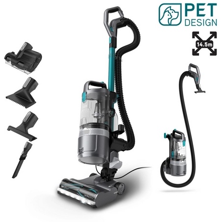 Vax CDUPLORP LiftOut Reach Pet-Design Upright Vacuum Cleaner - Graphite/Teal