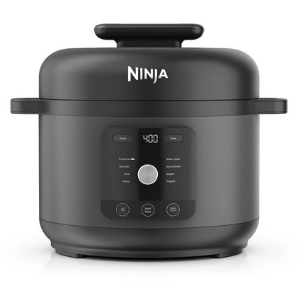 Ninja PC201UK HyperHeat 9-in-1 Pressure & Rice Cooker - Grey/Black