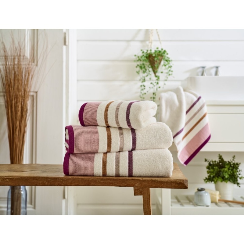 Deyongs Portland Stripe Supersoft Towel - Jewells