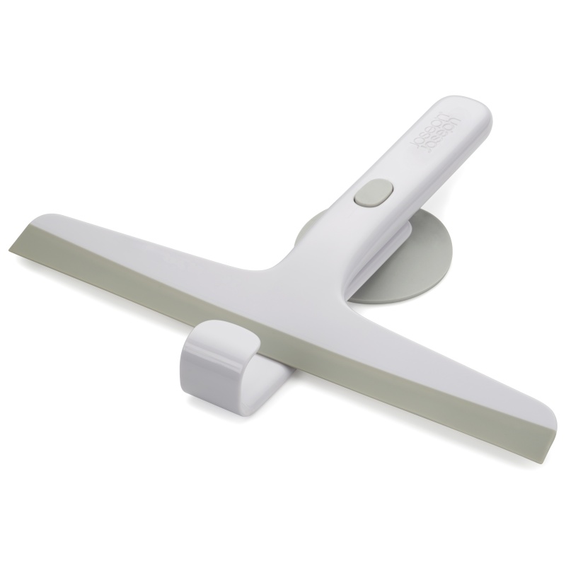 Joseph Joseph Grey/White Compact Squeegee With Storage Hook
