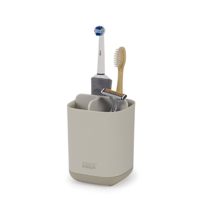 Joseph Joseph EasyStore Toothbrush Caddy - Ecru