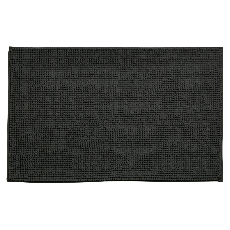 Catherine Lansfield Bobble Bath Mat 50x80cm - Charcoal, Cut out