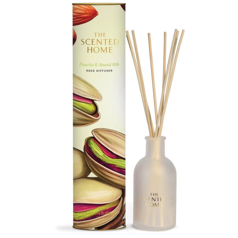 Ashleigh & Burwood Scented Home Pistachio & Almond Milk Diffuser - 150ml
