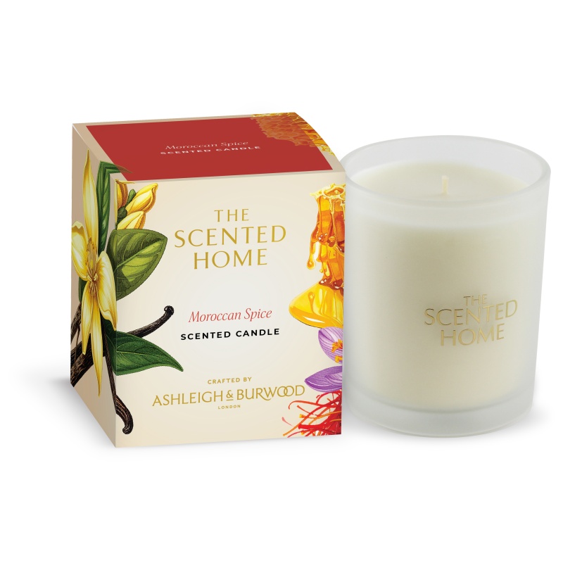 Ashleigh And Burwood Scented Home Moroccan Spice Candle - 170G
