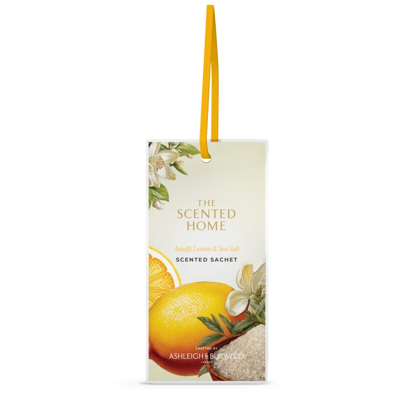 Ashleigh And Burwood Light Scented Home Amalfi Lemon And Sea Salt Scented Sachet