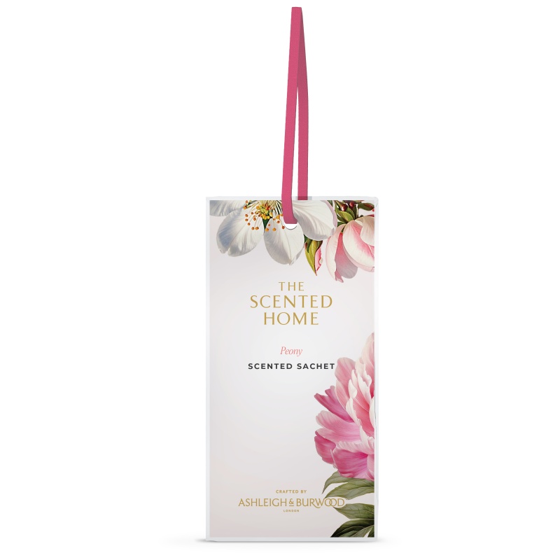 Ashleigh And Burwood Light Scented Home Peony Scented Sachet