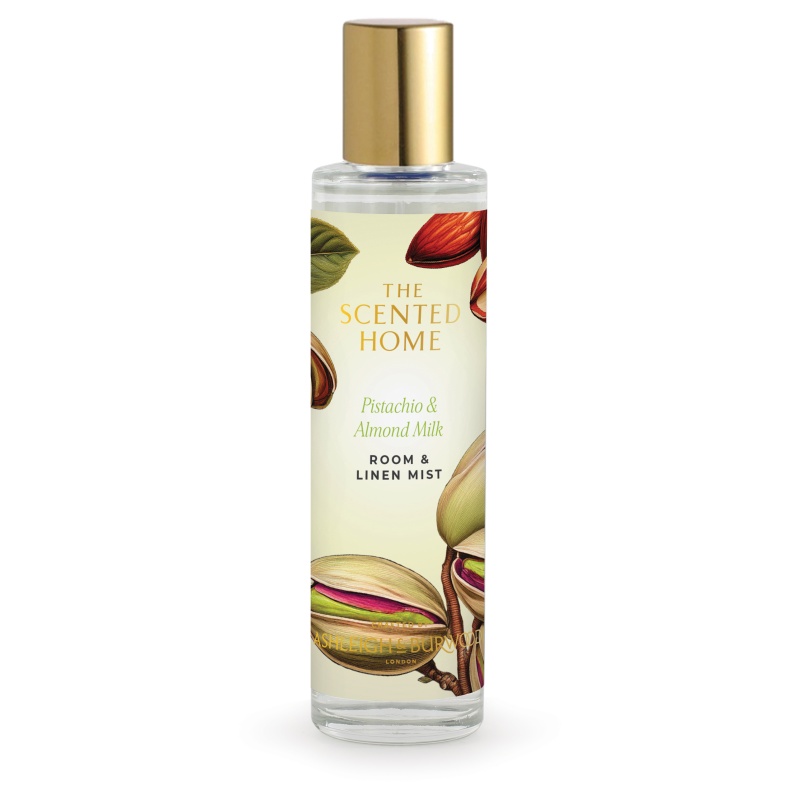 Ashleigh And Burwood Orange Scented Home Pistachio And Almond Milk Room/Linen Mist - 100Ml