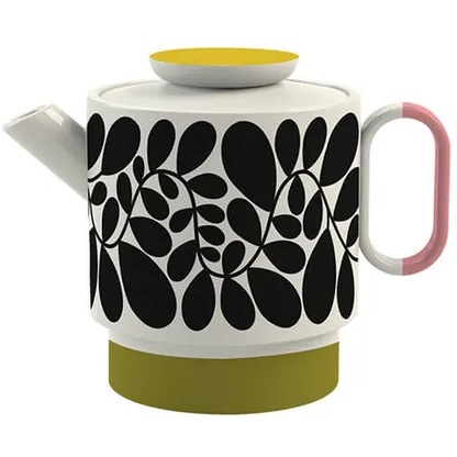 Orla Kiely Sycamore Stripe Teapot - Green