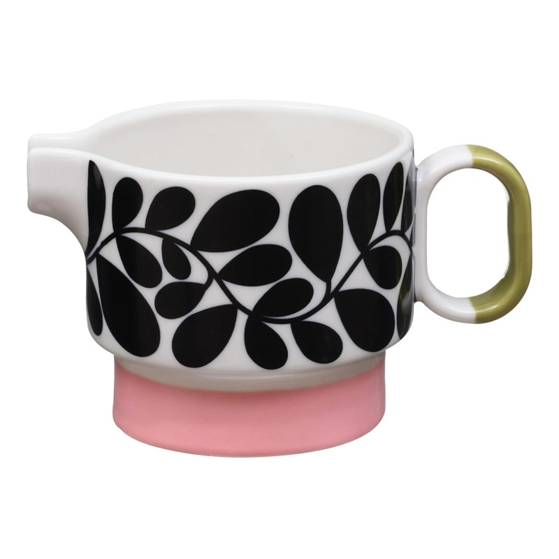 Orla Kiely Sycamore Stripe Milk Jug - Pink