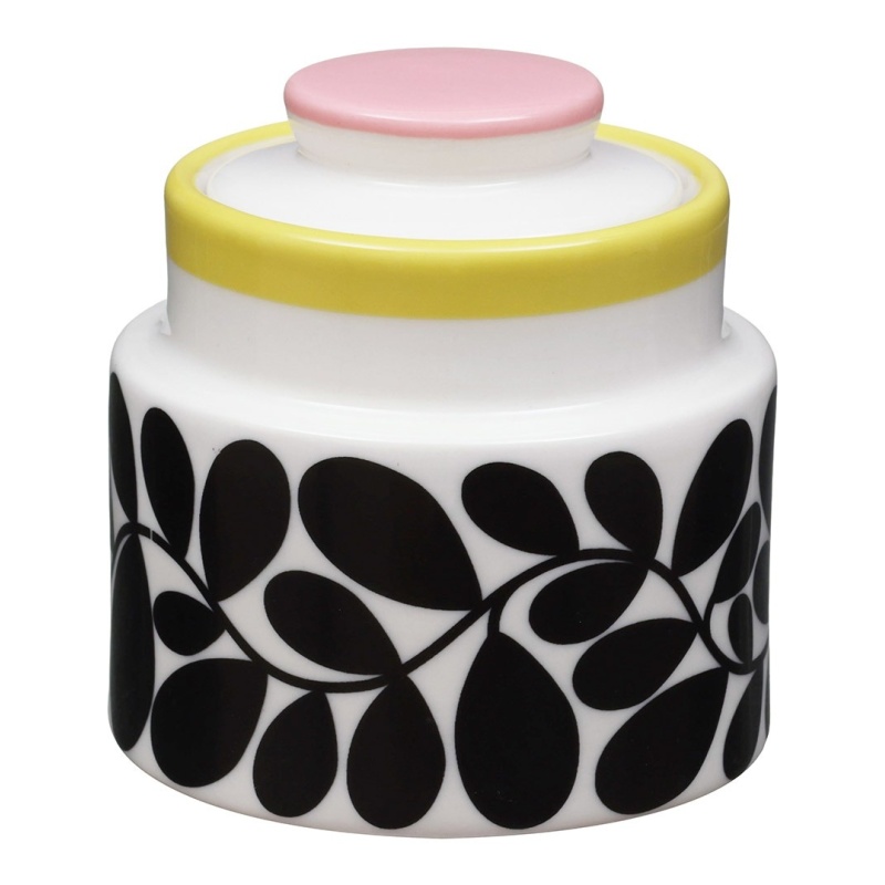 Orla Kiely Sycamore Stripe Sugar Bowl - Yellow