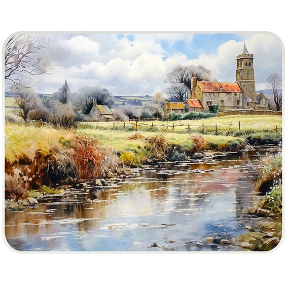 Stow Green Stow Green Medium Village Church Worktop Protector