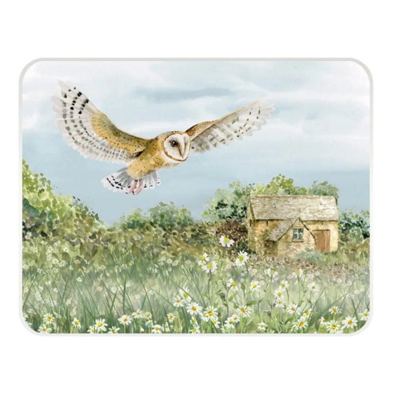 Stow Green Green Stow Medium National Trust Barn Owl Worktop Protector