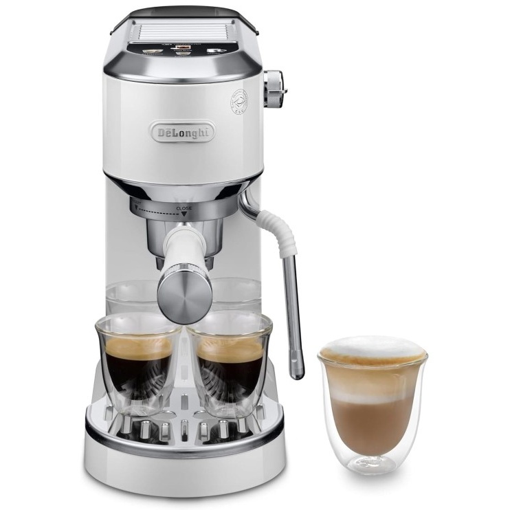 De'Longhi EC890.W Dedica Duo Manual Espresso Machine White