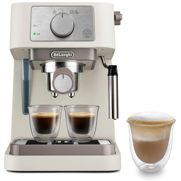 De'Longhi EC260.CR Stilosa Manual Coffee Machine - Cream