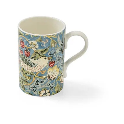 Morris & Co Strawberry Thief Mug - 340ml