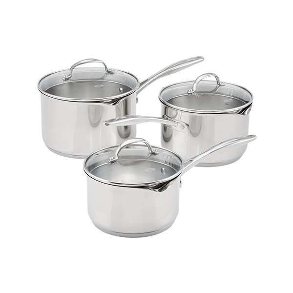 Stellar 7000 Profile Draining 3 Piece Pan Set
