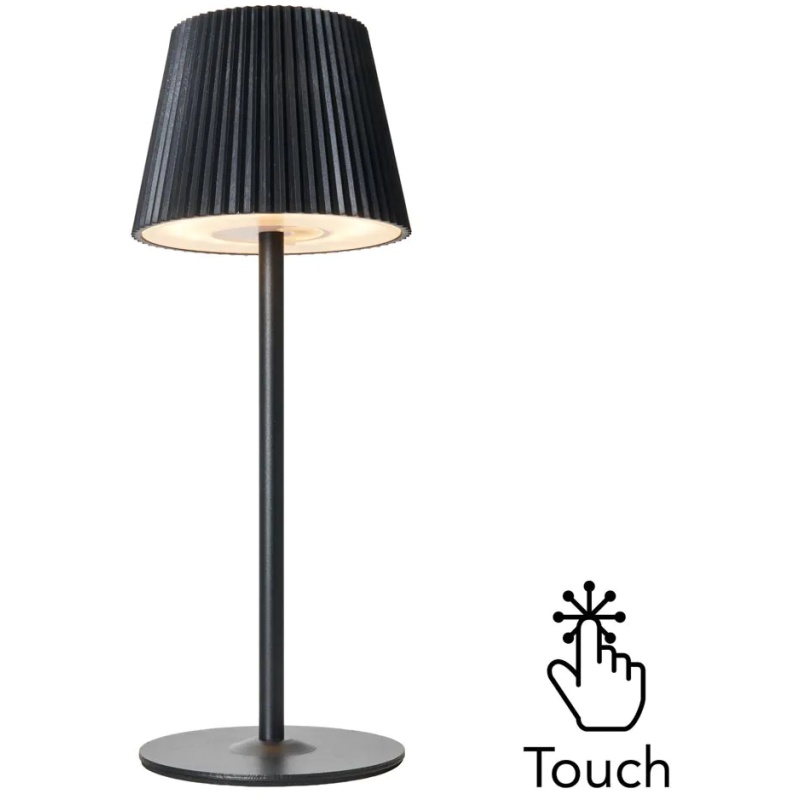 BHS Esther Rechargeable Table Lamp - Black
