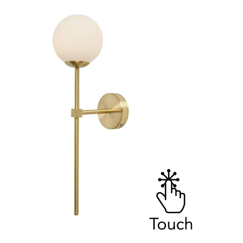 BHS USB-C Rechargeable Wall Light - Brass