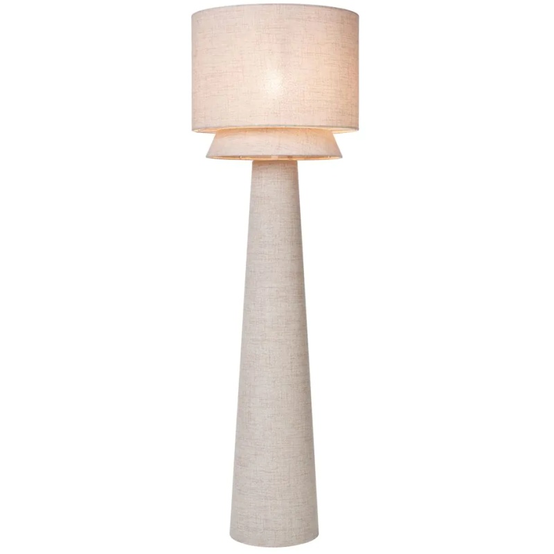 BHS Terri Tiered Floor Lamp - Natural