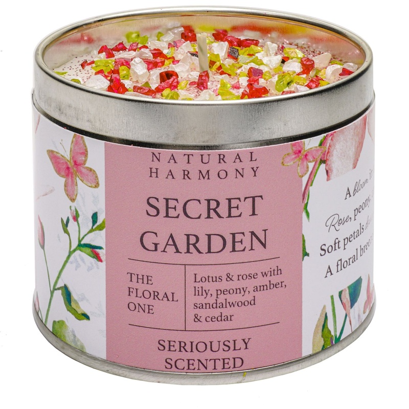 Best Kept Secrets Secret Garden Natural Harmony Candle Tin - 240g