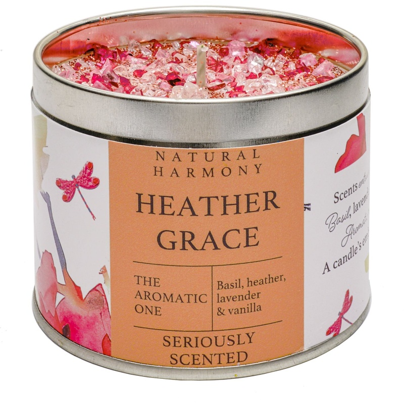 Best Kept Secrets Heather Grace Natural Harmony Candle Tin - 240g