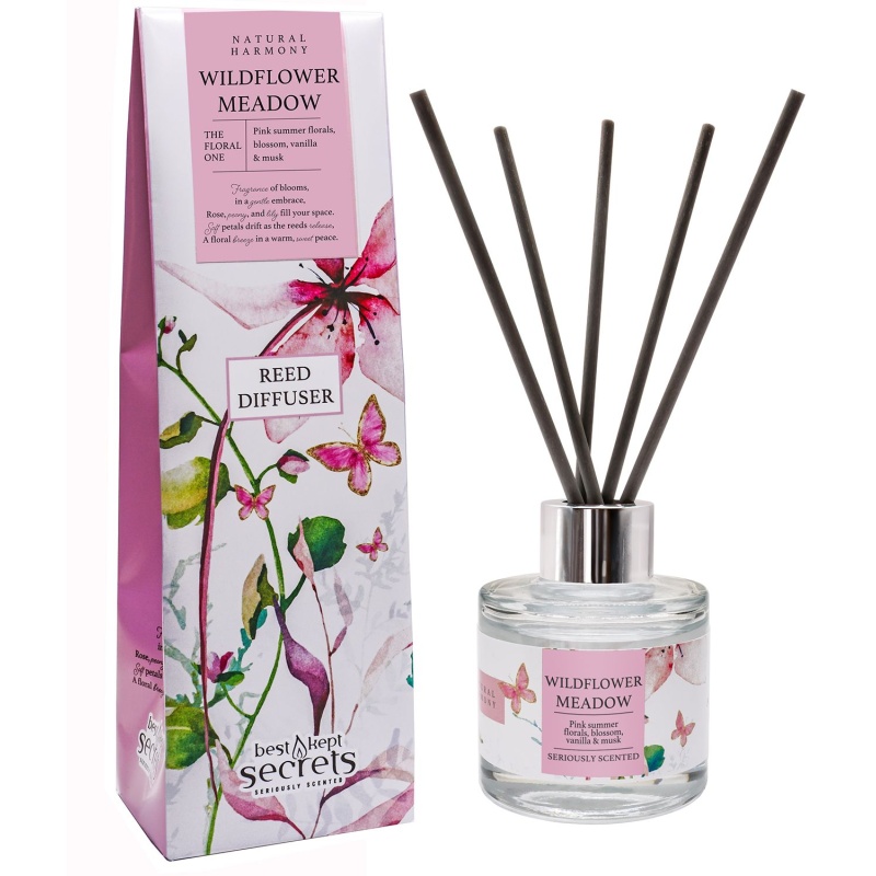Best Kept Secrets Wildflower Meadow Natural Harmony Reed Diffuser - 50ml