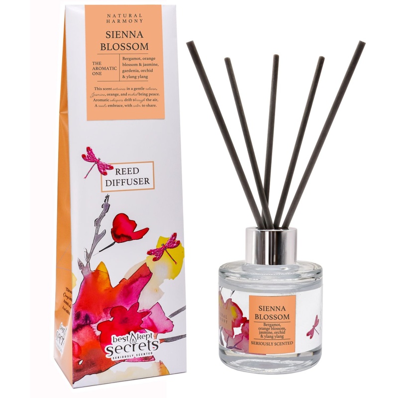 Best Kept Secrets Sienna Blossom Natural Harmony Reed Diffuser - 50ml