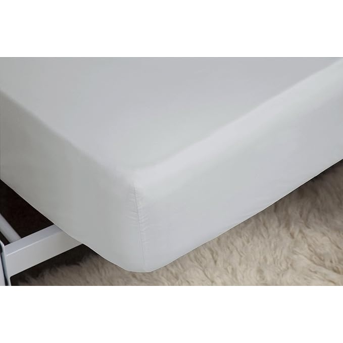 Belledorm 200 Count Extra Deep 38cm Fitted Sheet - Cloud