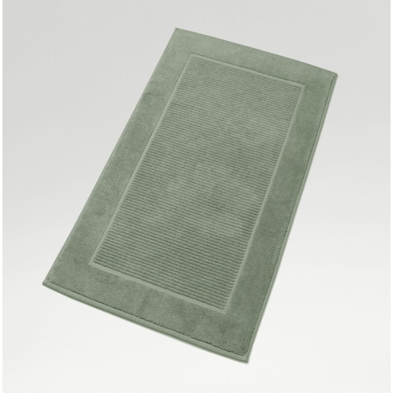 Christy Dark Supreme Terry Bath Mat - Bay Leaf