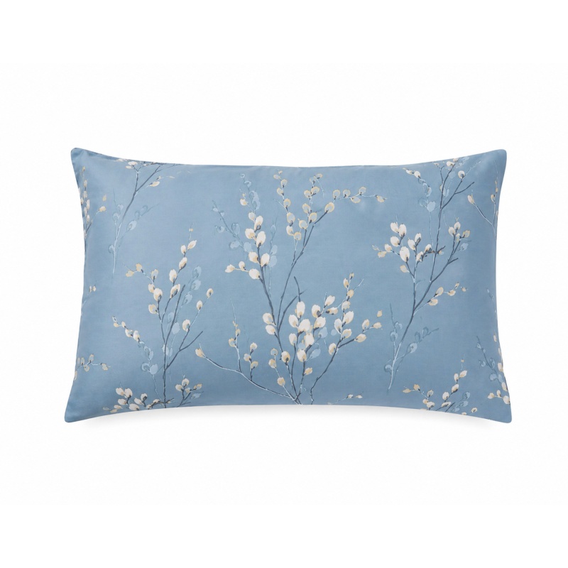 Laura Ashley Pussy Willow Pillowcase Pair - Dark Seaspray
