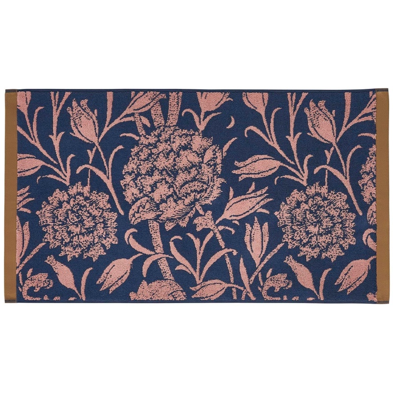 William Morris At Home Wild Tulip Bath Mat - Copper