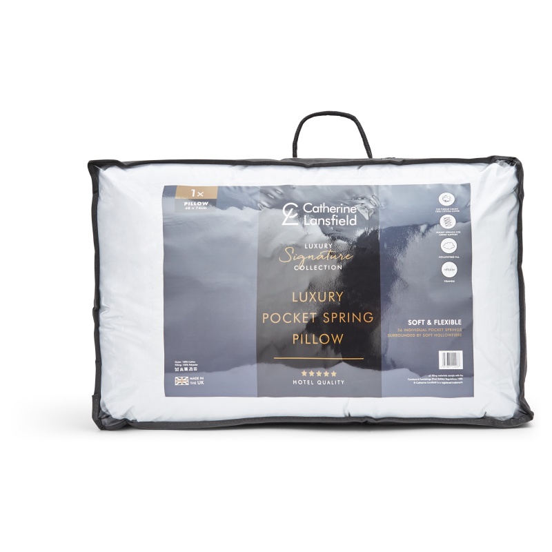 Catherine Lansfield Luxury Pocket Spring Pillow