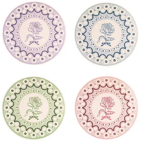 Cath Kidston Spitalfields Silk Placemats Set of 4