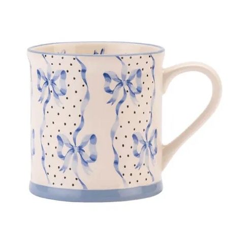 Cath Kidston Bring The Joy Blue Mollie Mug