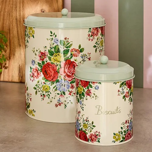 Cath Kidston Feels Like Home Biscuit Storage Bin