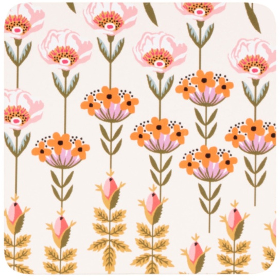 Cath Kidston Painted Table Square Coasters 4 Pack