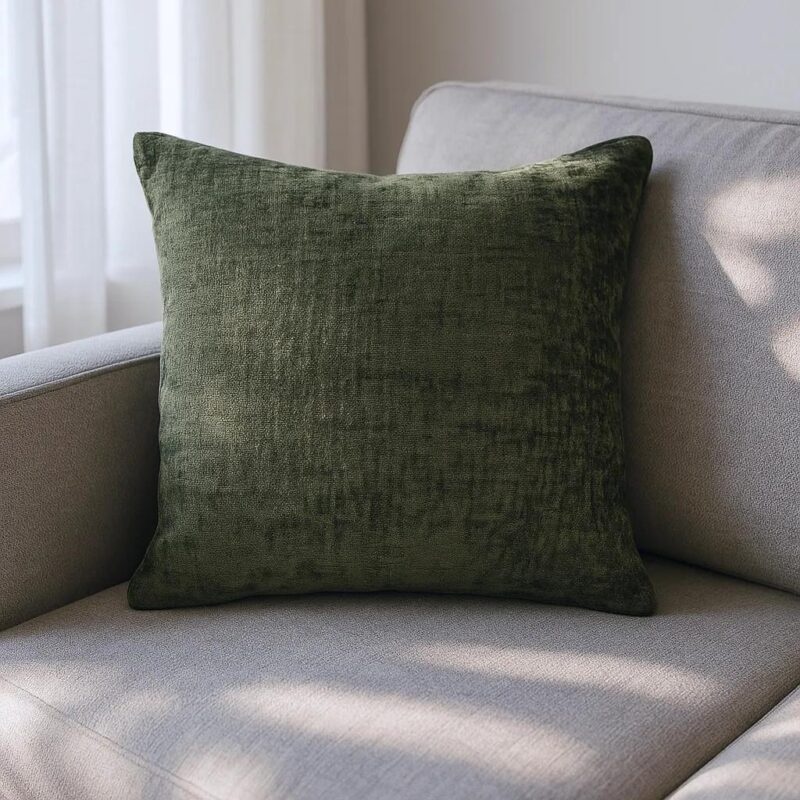 Style Furnishings Belmont Piped Cushion 55cm - Green