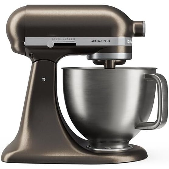 KitchenAid KitchenAid 5KSM50PKVBIO Artisan Plus 4.7L Tilt-Head Stand Mixer - Iron Ore