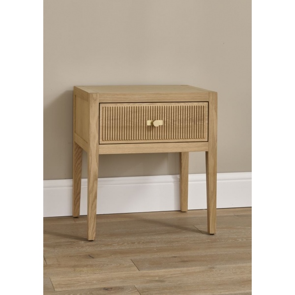 Illinois 1 Drawer Night Stand - Oak