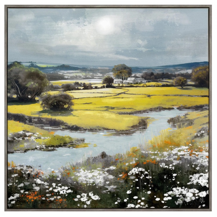 Art Marketing Summer Splendour Framed Canvas