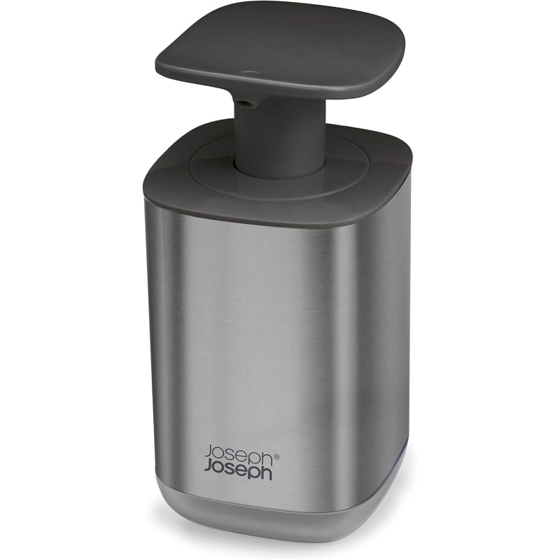 Joseph Joseph Joseph Joseph Presto Steel Soap Dispenser - Grey