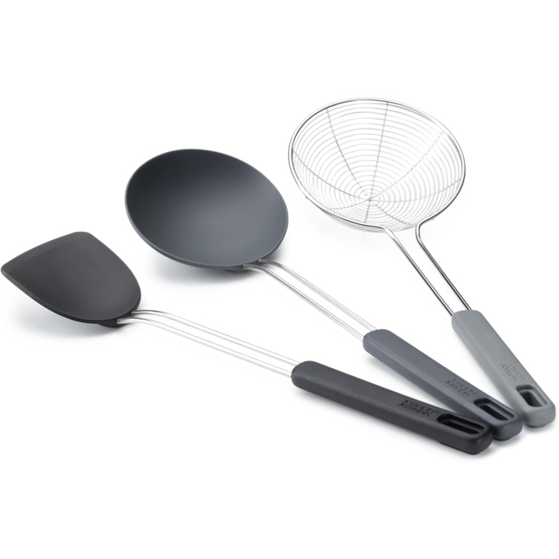 Joseph Joseph Joseph Joseph Nest Fusion Wok 3 Piece Utensil Set
